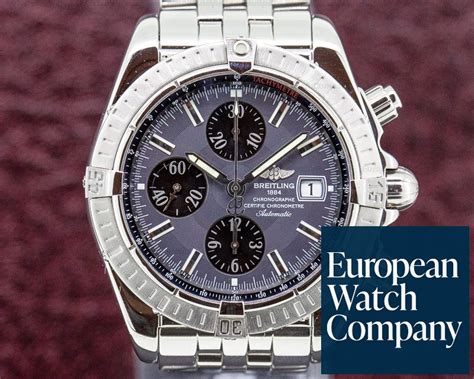 Breitling chronomat evolution anthracite